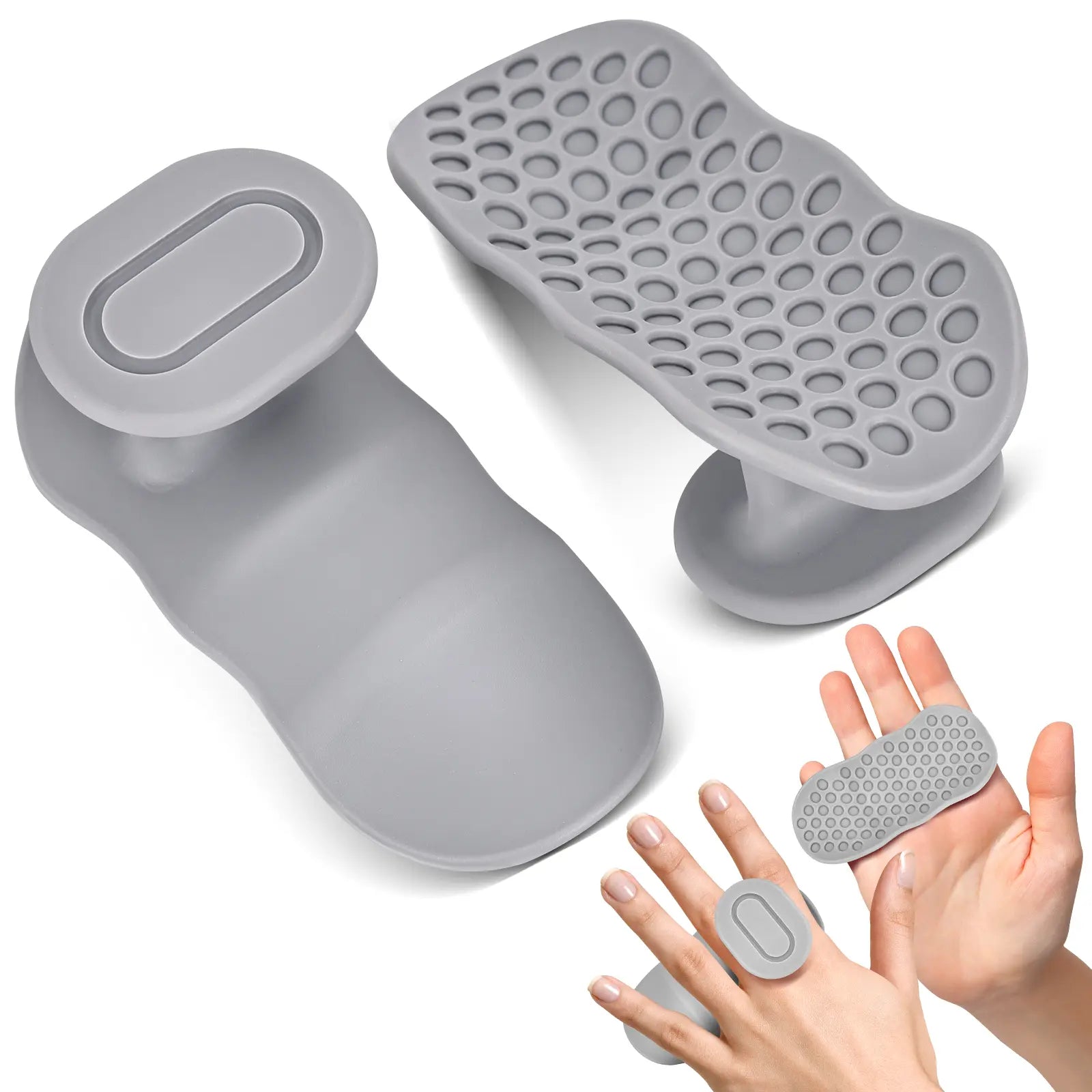 [Deals for You] Weight Lifting Grips for Women & Men, Anti-Slip Rubber Gym Gloves for Palm Protection, Suitable for Dumbbell、Pull-Up、Deadlift
